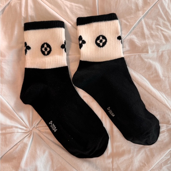 (3) for $40 Lux inspired socks “never worn” - Picture 3 of 3